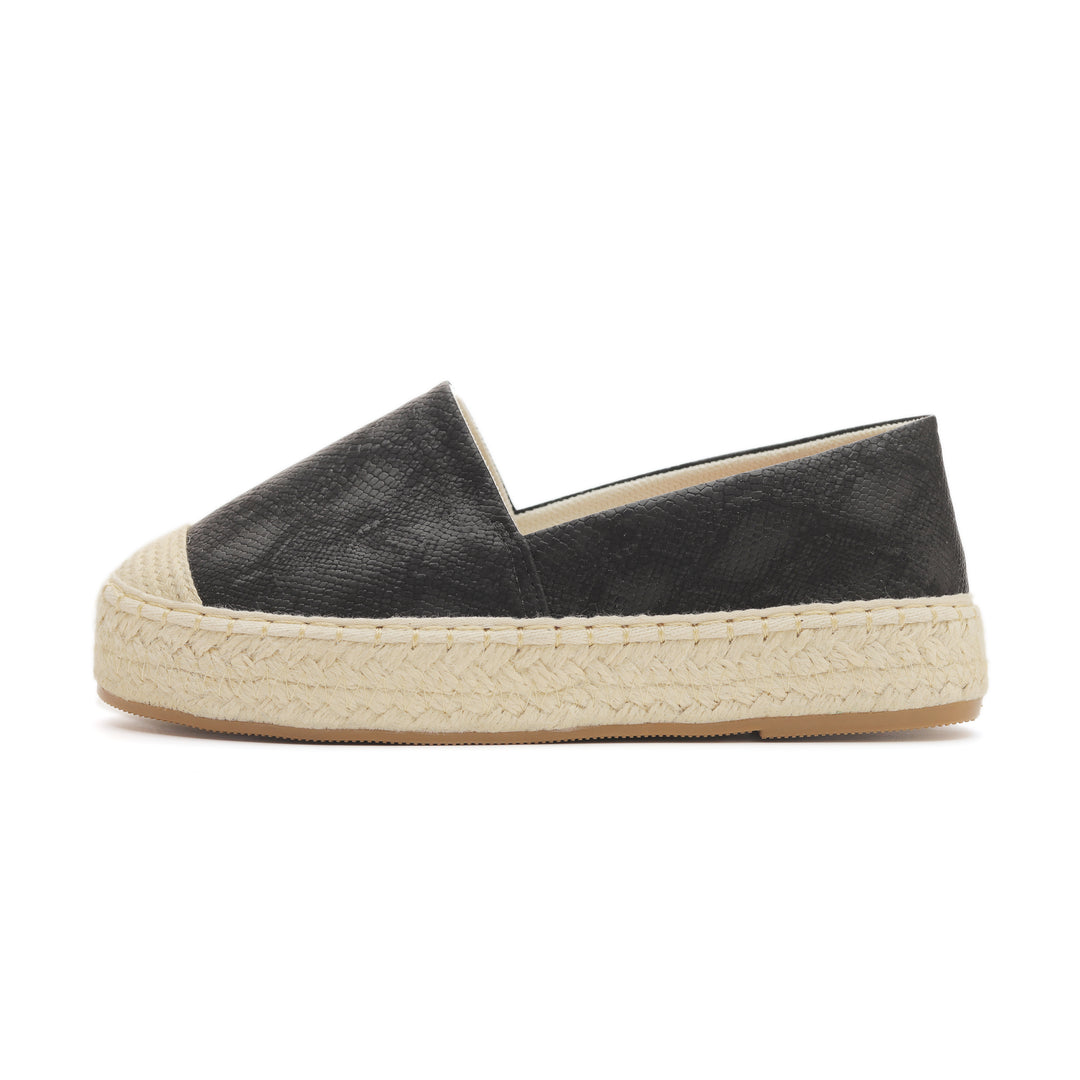 Glimmer Steps Espadrilles Black