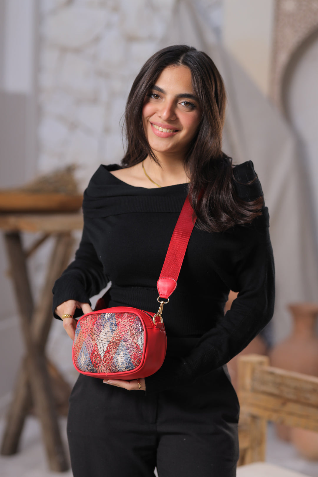 Sands Luxe Bag - Red