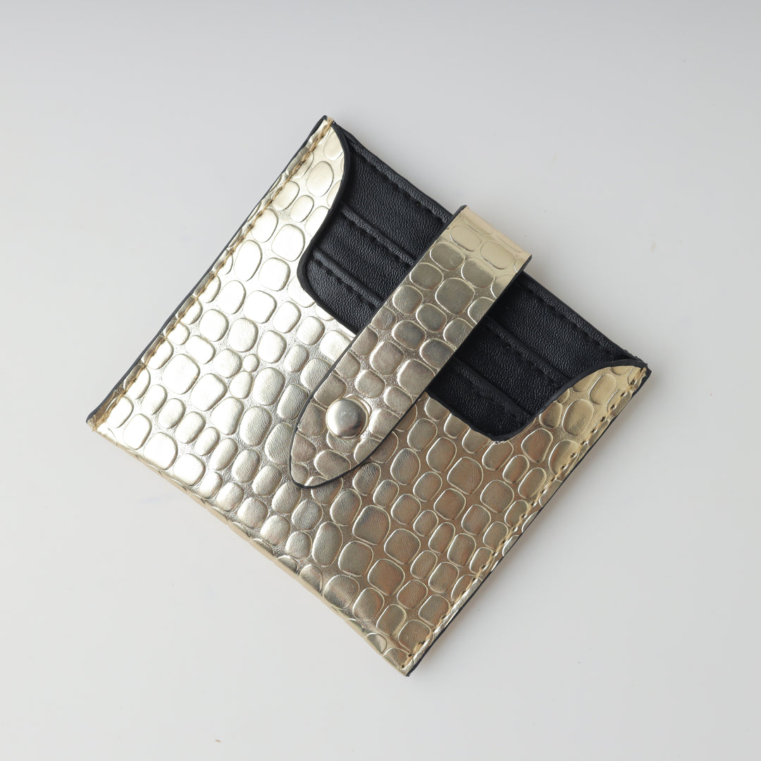FATİH ÖZTÜRK Card Holder - Gold