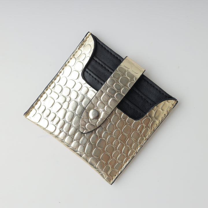 FATİH ÖZTÜRK Card Holder - Gold