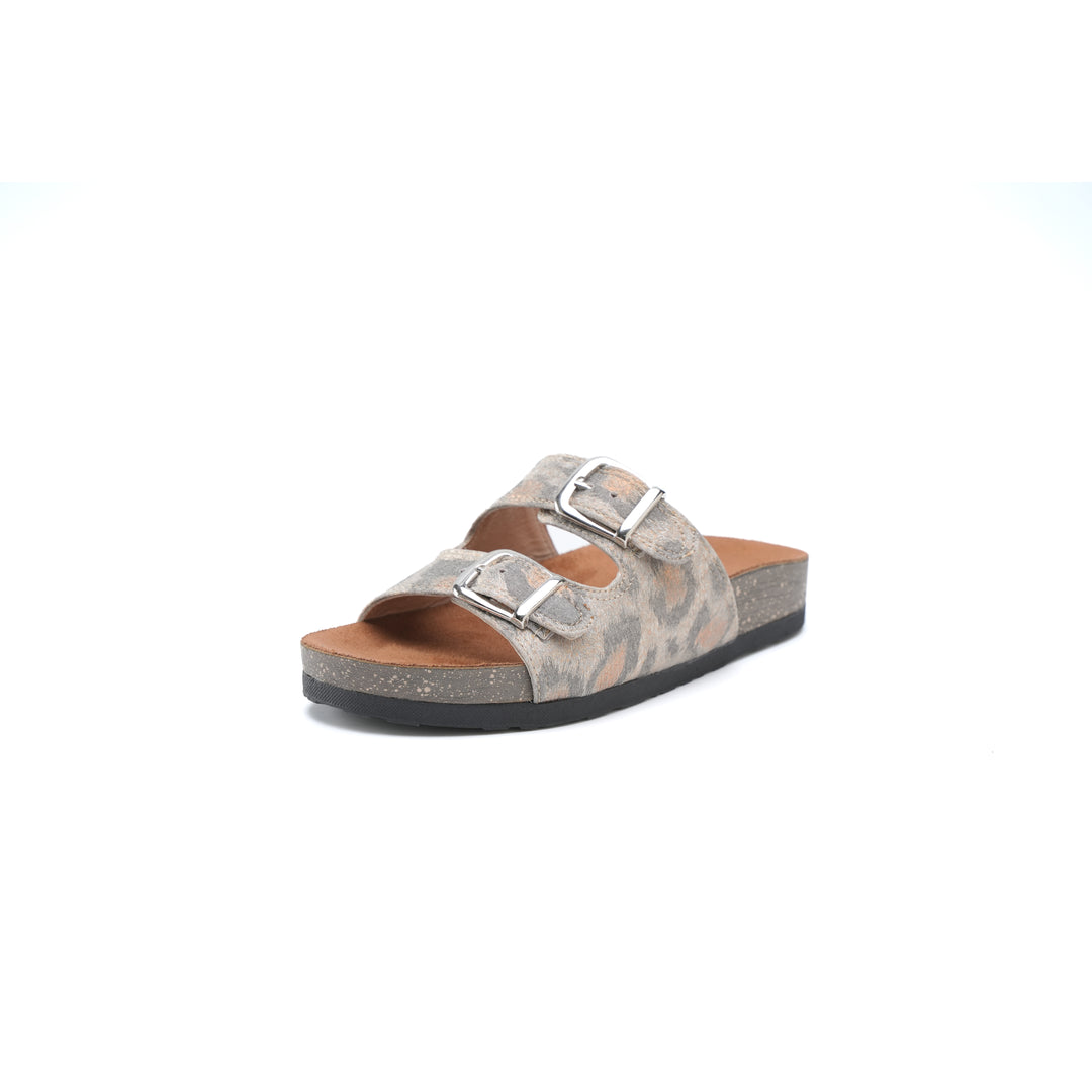 WildStride Leopard Beige Sandals