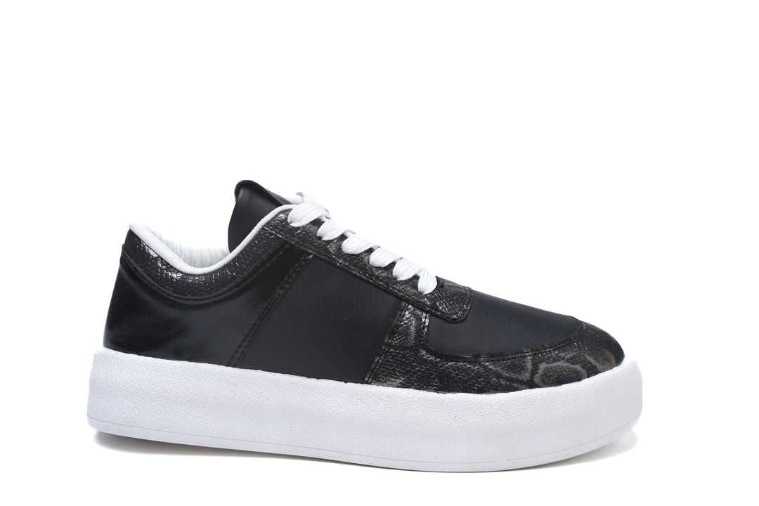 Blush Black Luxe Sneakers | Women's Fashion Shoes