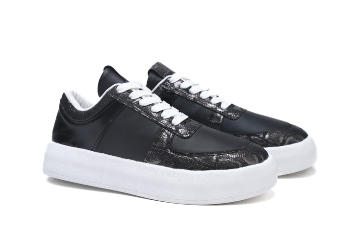 Blush Black Luxe Sneakers | Women's Fashion Shoes