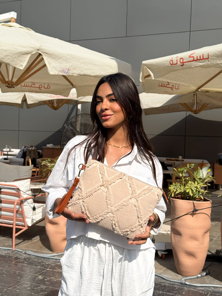 Desert Weave Clutch – Havva Dose