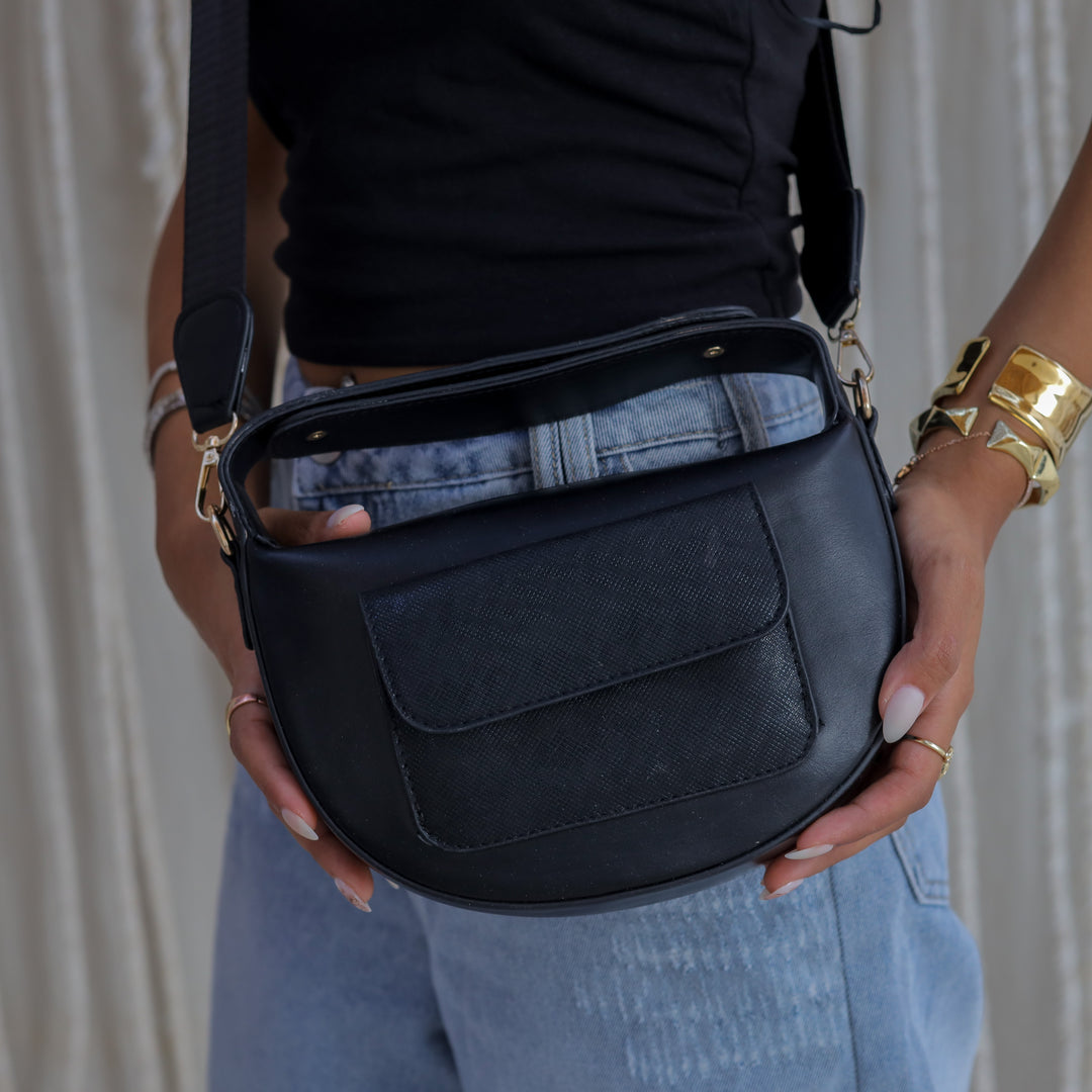 Midnight Luxe Bag - Black