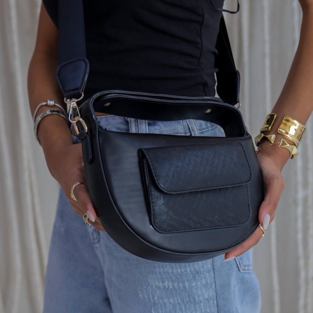 Midnight Luxe Bag - Black