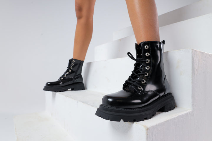 Black Verne Eclipse Combat Boots