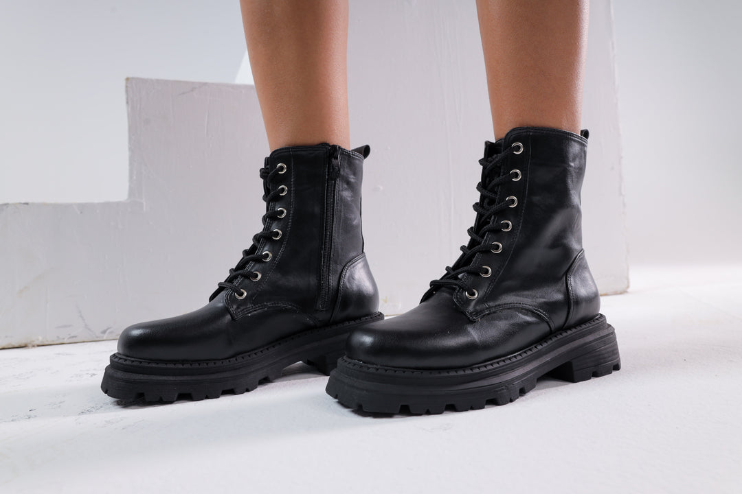 Black Eclipse Combat Boots