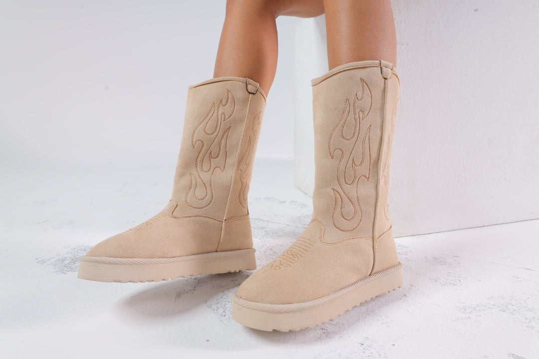 Alpine Ember Boots 2 - Beige