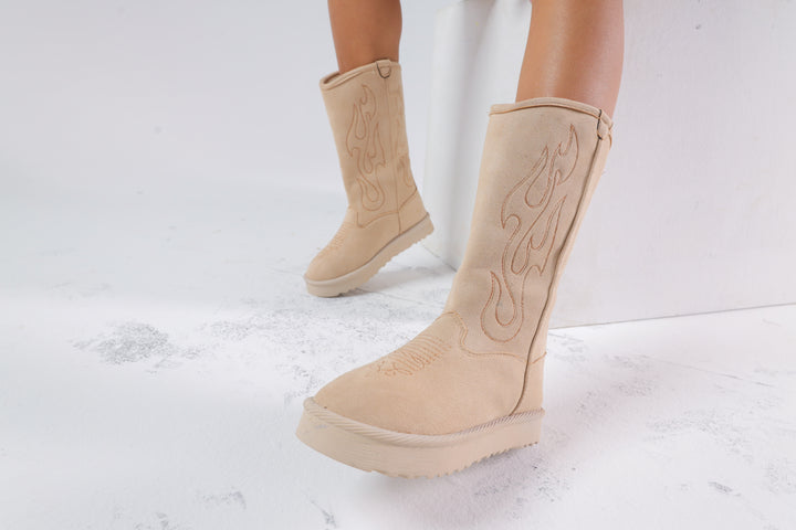 Alpine Ember Boots 2 - Beige