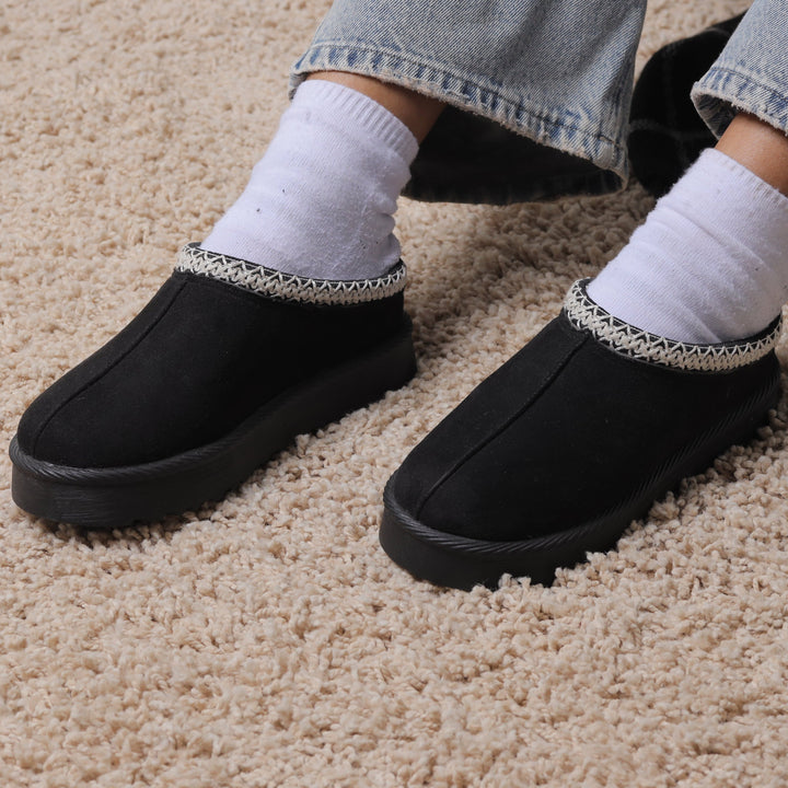 SungWalk Slippers - Black