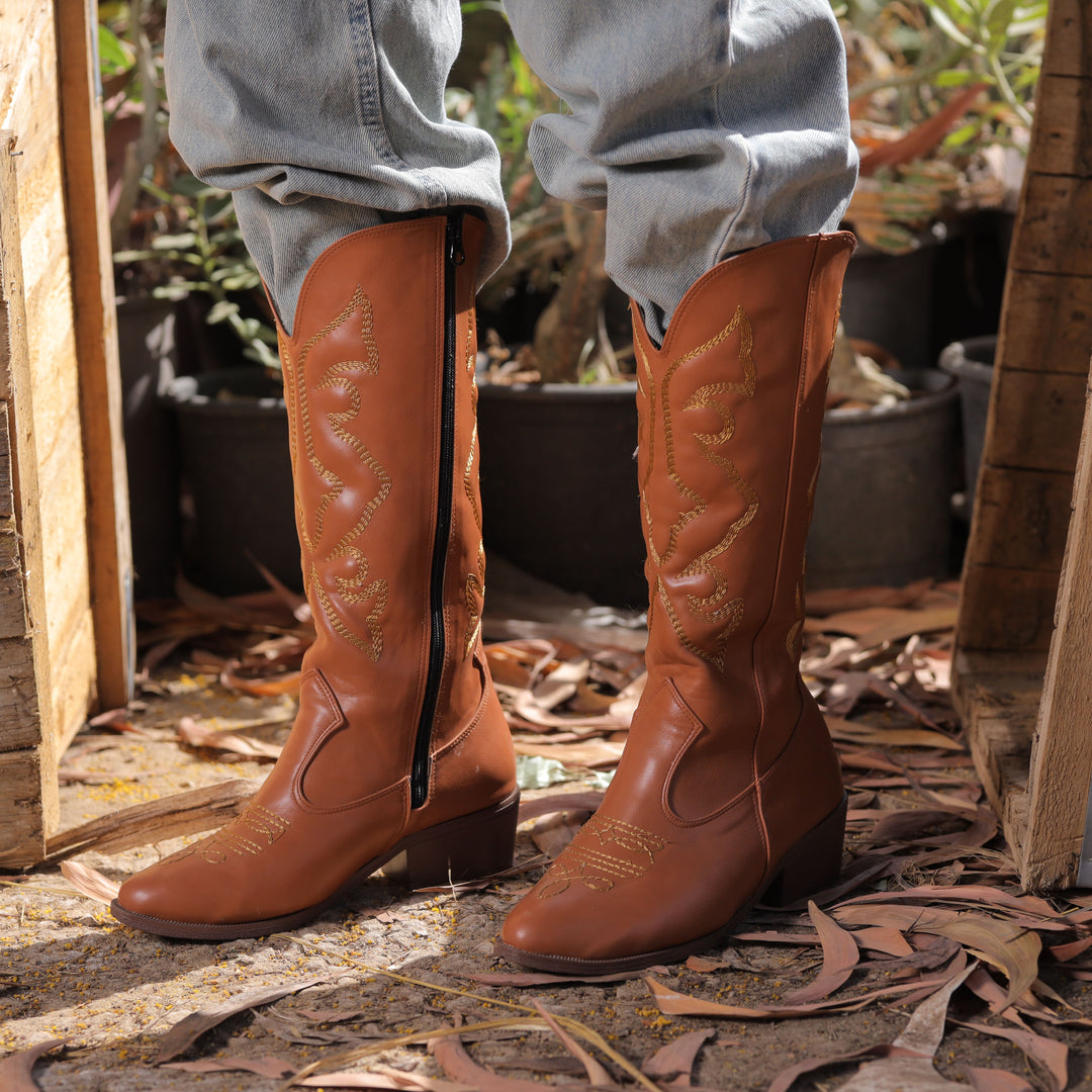 Texas Trail Boots - Havane