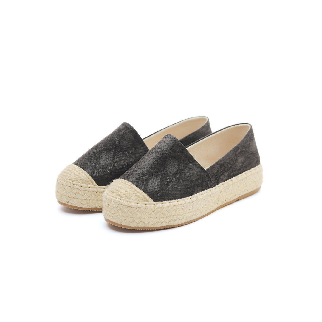 Glimmer Steps Espadrilles Black