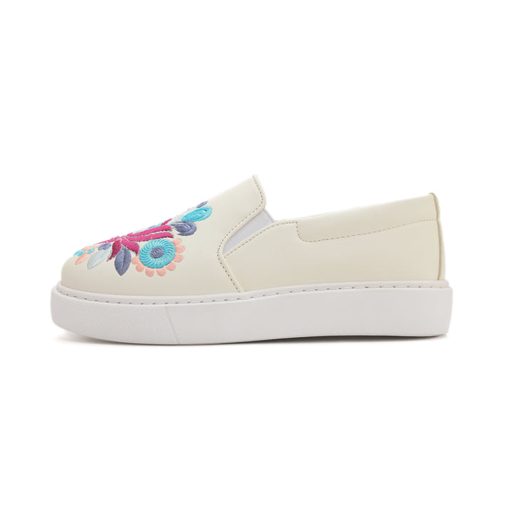 Floral Breeze Slip-Ons