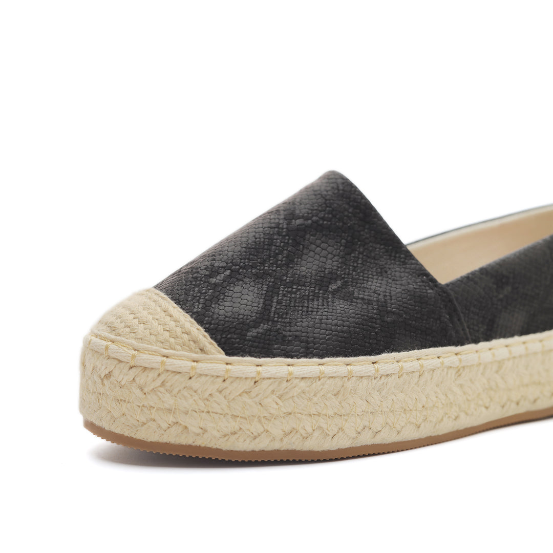 Glimmer Steps Espadrilles Black