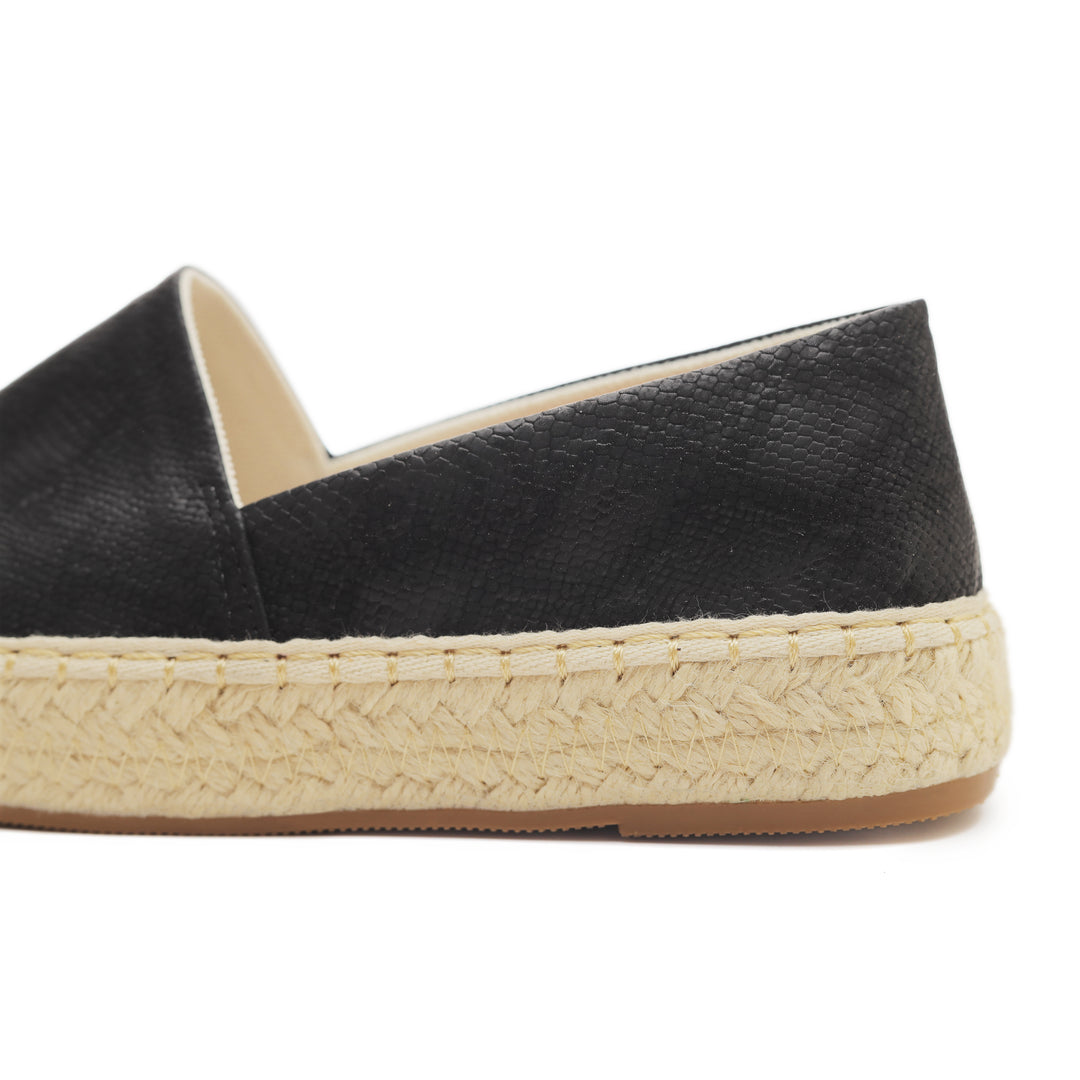 Glimmer Steps Espadrilles Black