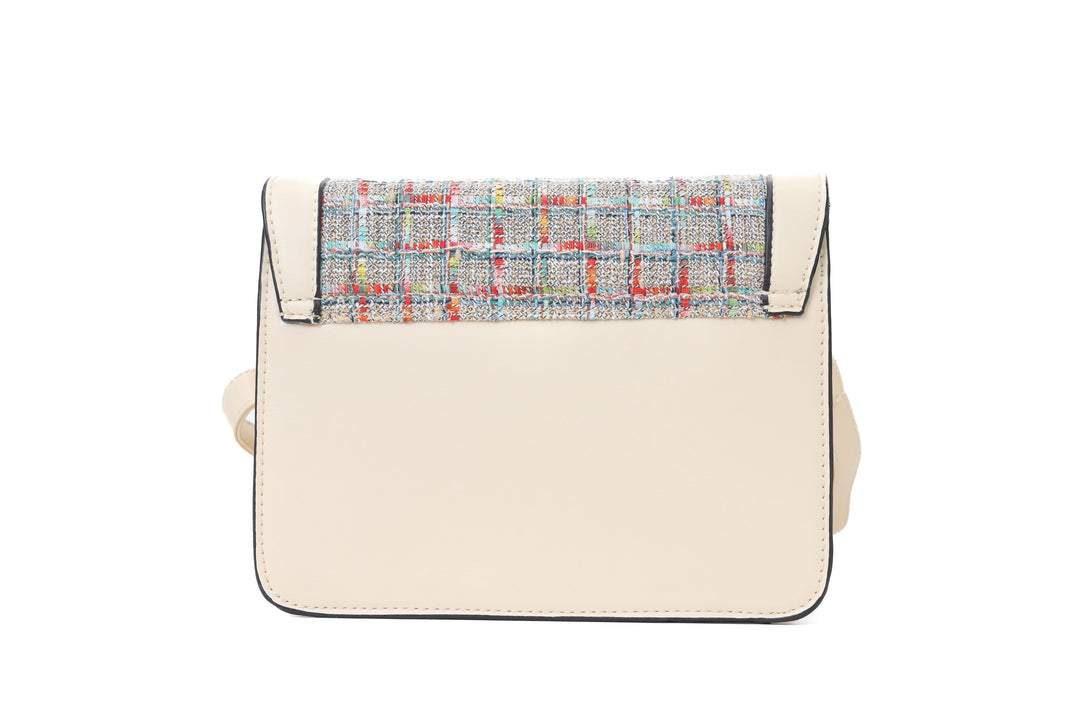 Elegance Enlivened Crossbody Bag Beige