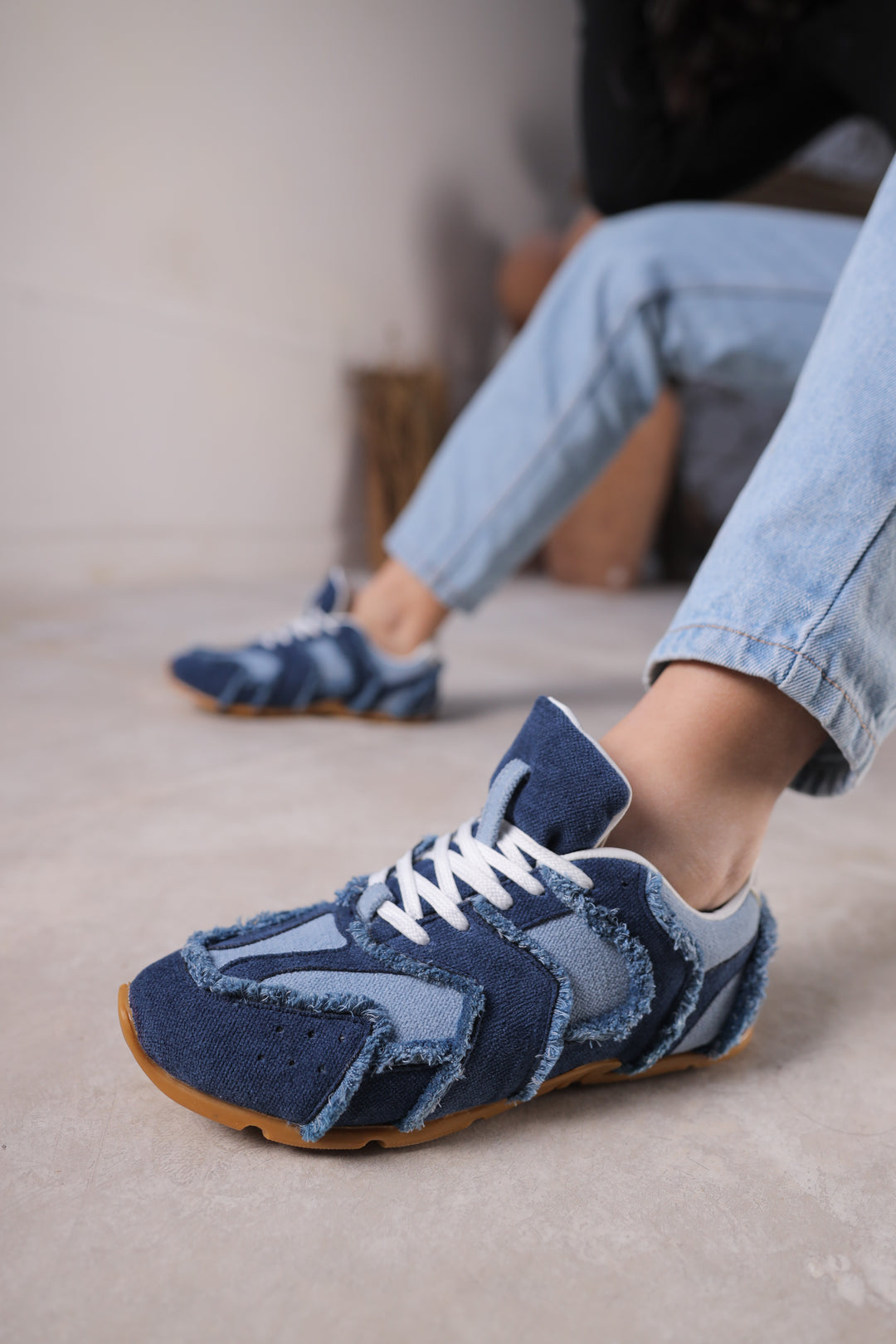 StrideX denim blue Sneaker