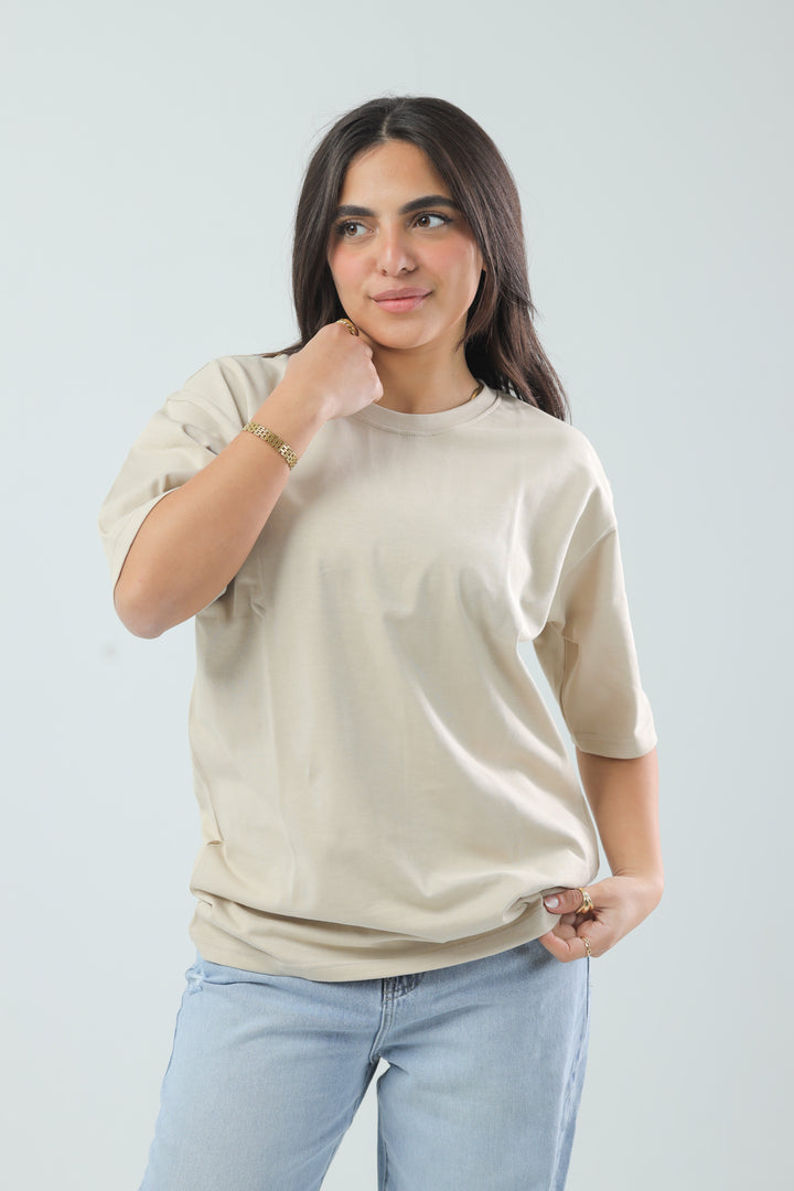 Pure Comfort Tee Earthy Beige