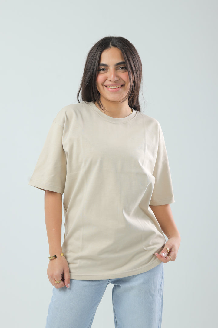 Pure Comfort Tee Earthy Beige