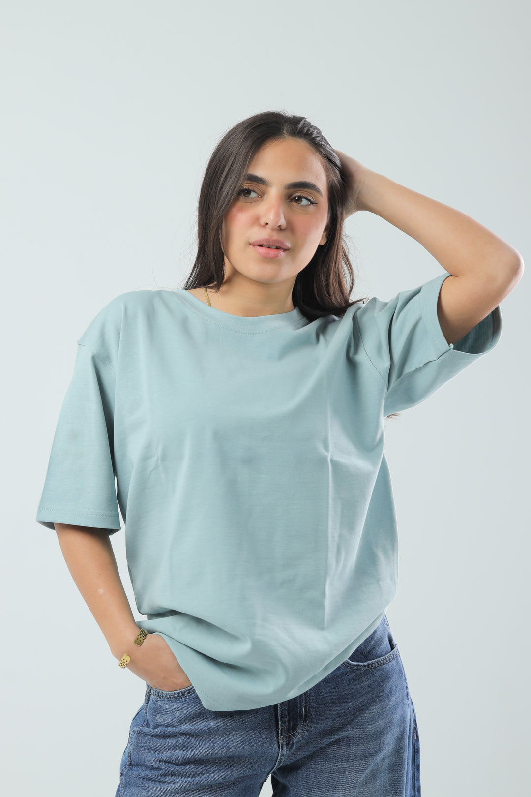 Pure Comfort Tee Dusty Teal