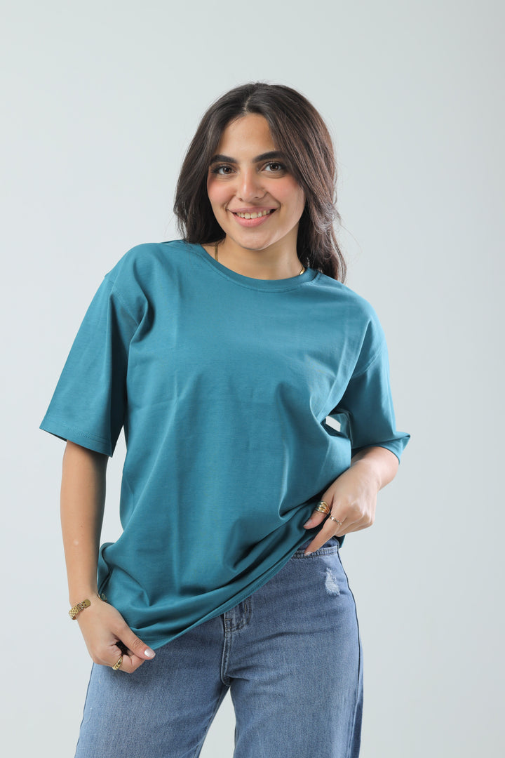 Pure Comfort Tee Ocean Blue Green