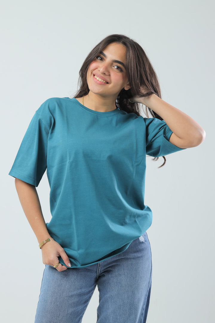 Pure Comfort Tee Ocean Blue Green