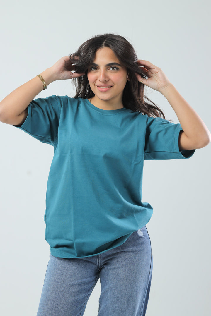 Pure Comfort Tee Ocean Blue Green