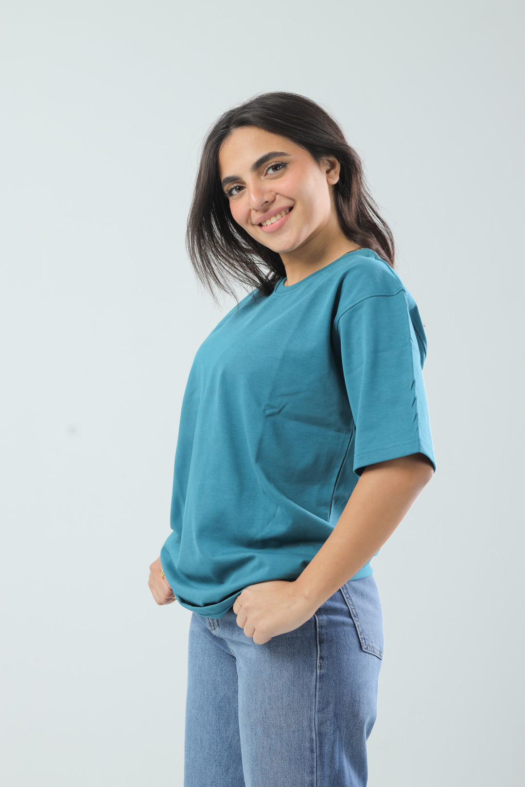 Pure Comfort Tee Ocean Blue Green