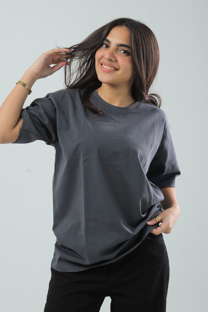 Pure Comfort Tee Dark Gray