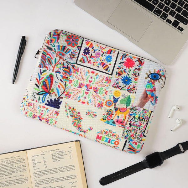 Abstract Printed Laptop Sleeve