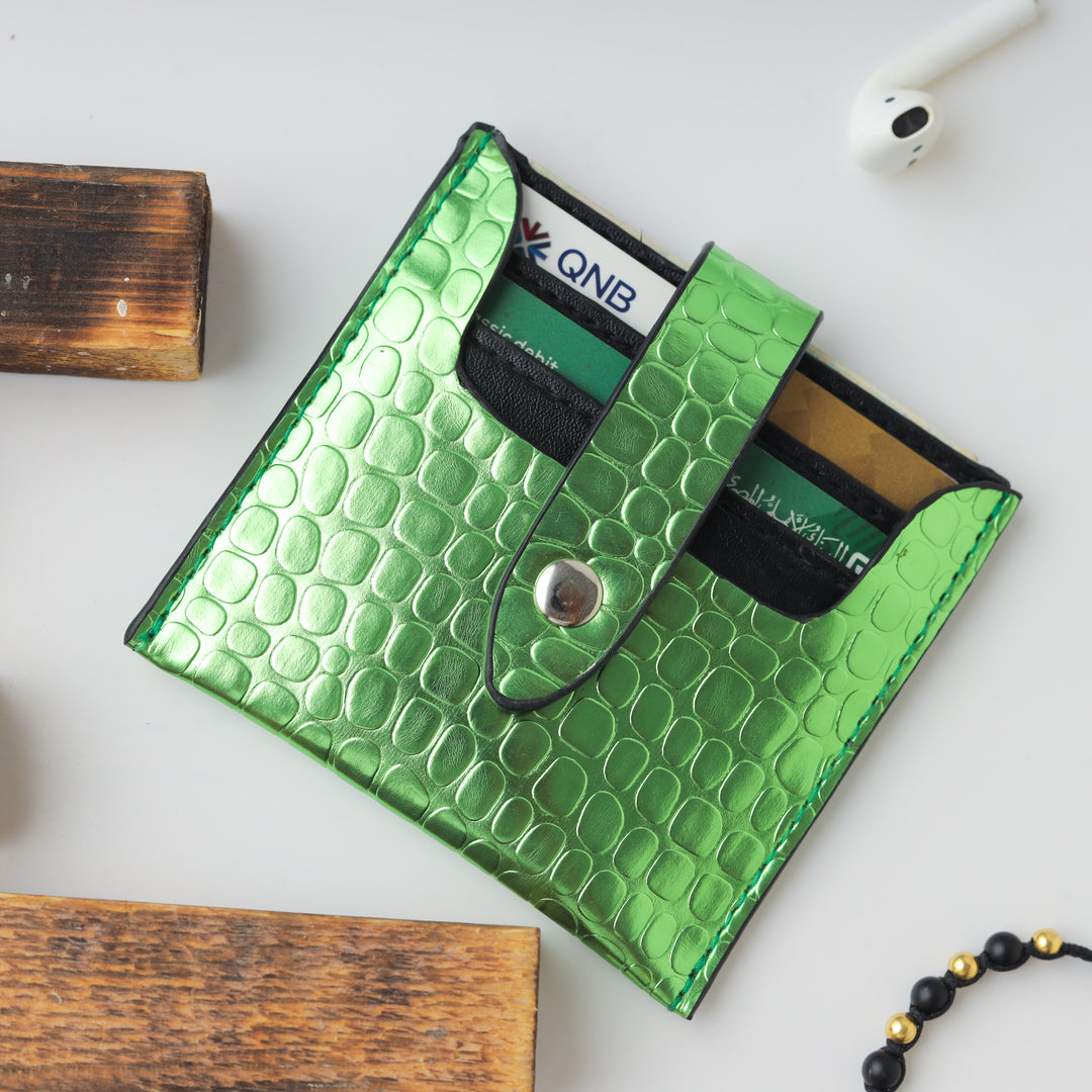 FATİH ÖZTÜRK Card Holder - Green