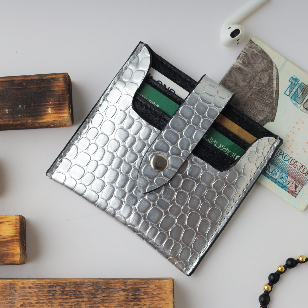 FATİH ÖZTÜRK Card Holder - Silver