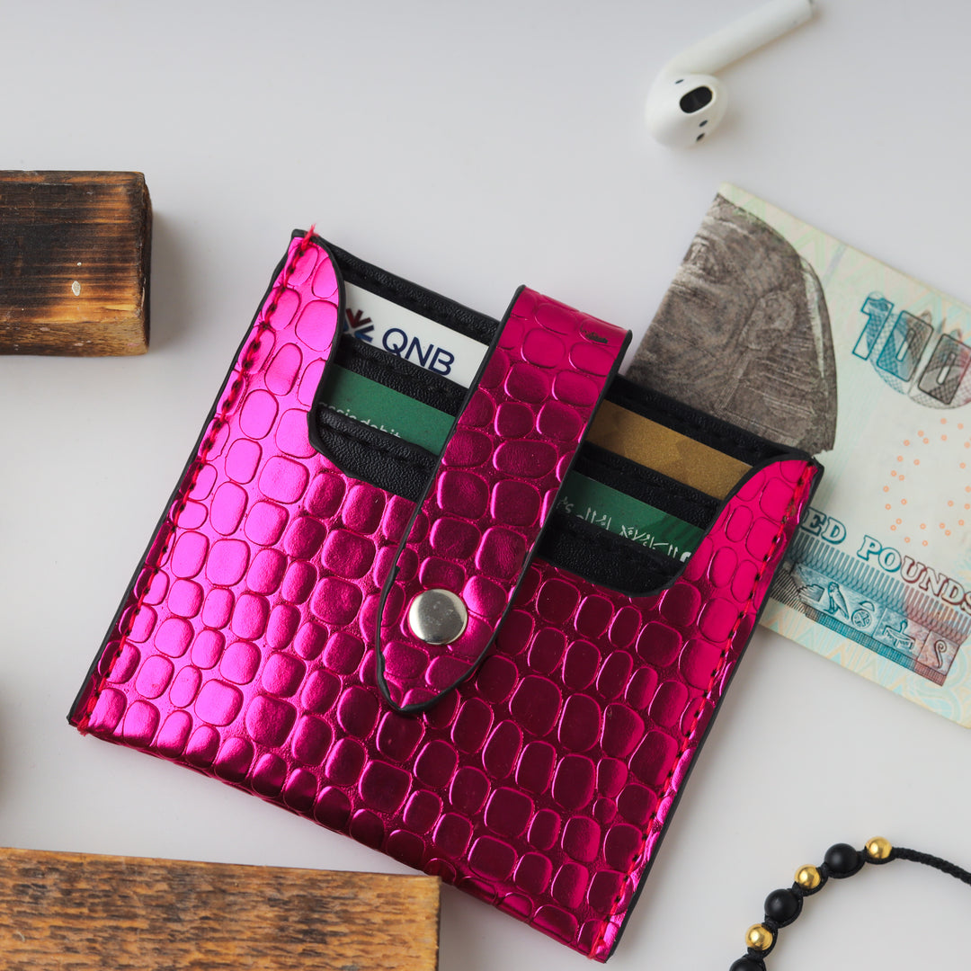 FATİH ÖZTÜRK Card Holder - Fushia