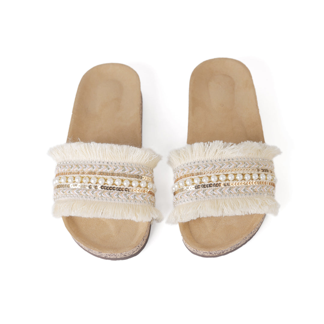 Glimmering Comfort Slides