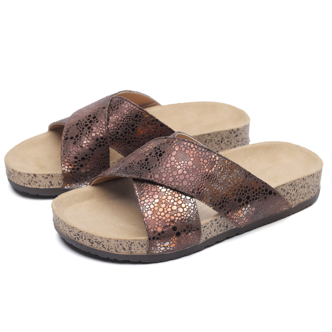 Radiant Metallic Copper Slides