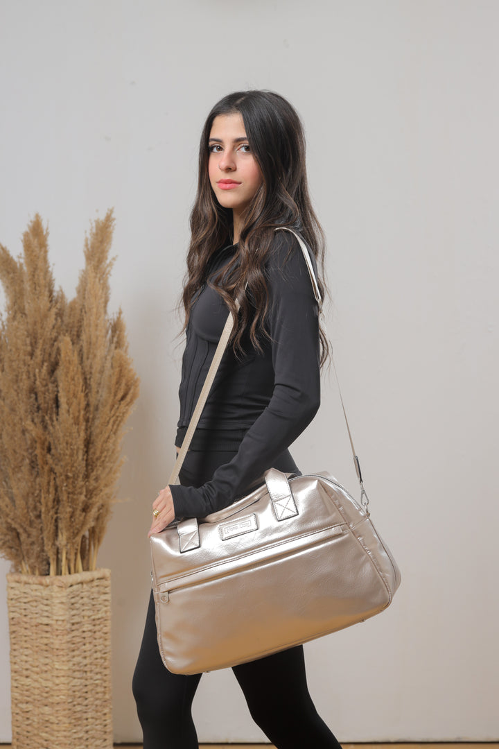 Havva Dose One-Day Trip & Gym Bag Gold