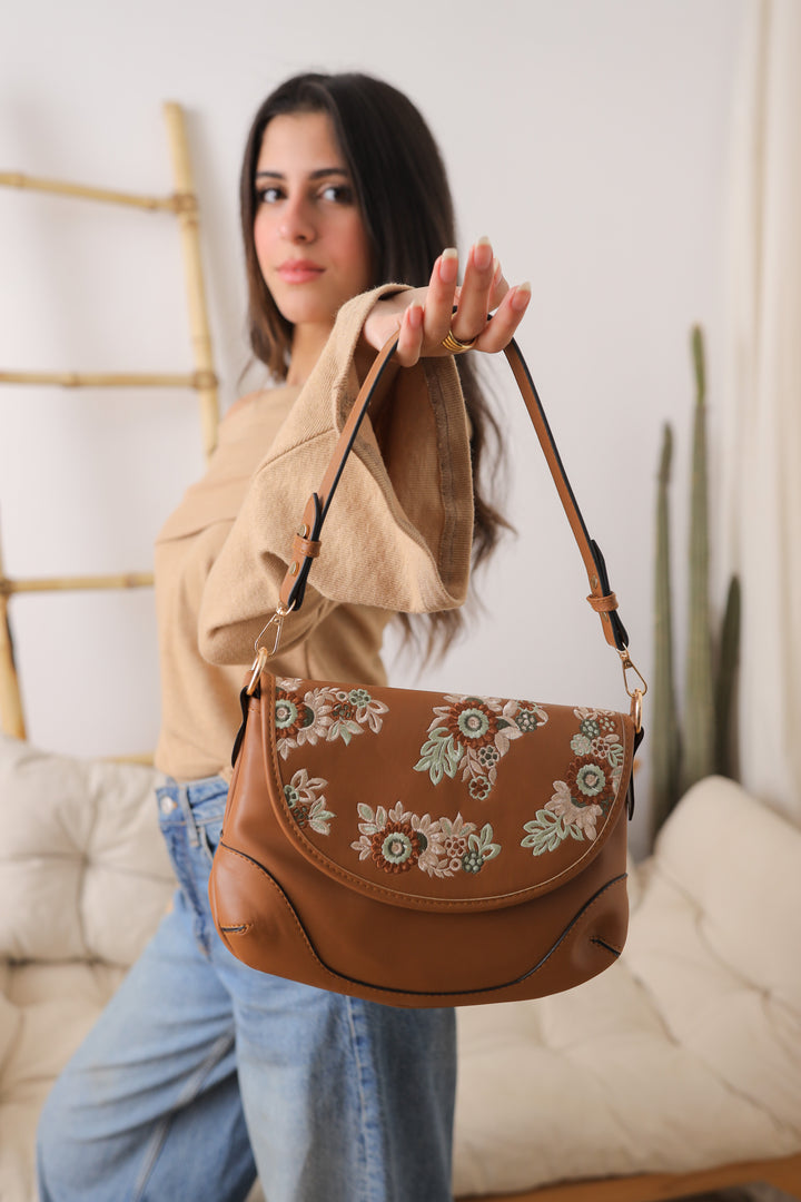 Floral Elegance Crossbody Bag Havan