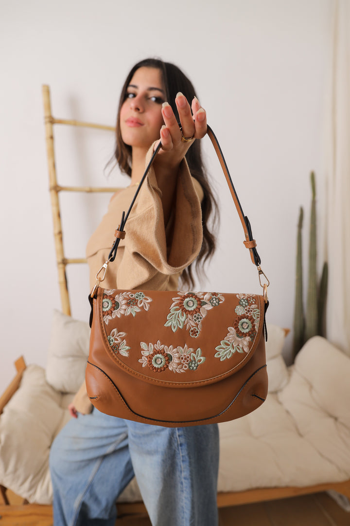 Floral Elegance Crossbody Bag Havan