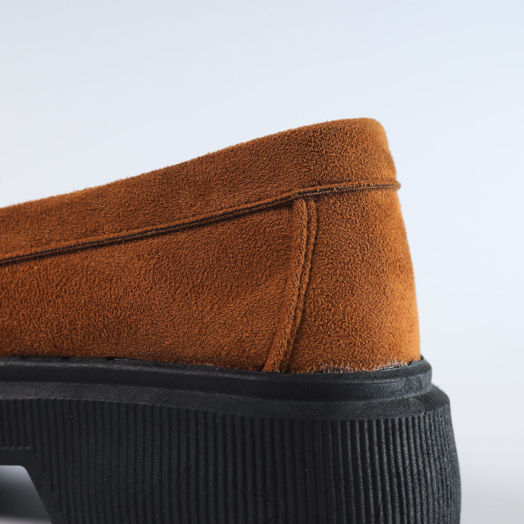 Quality Suede Chunky Loafers - Havan