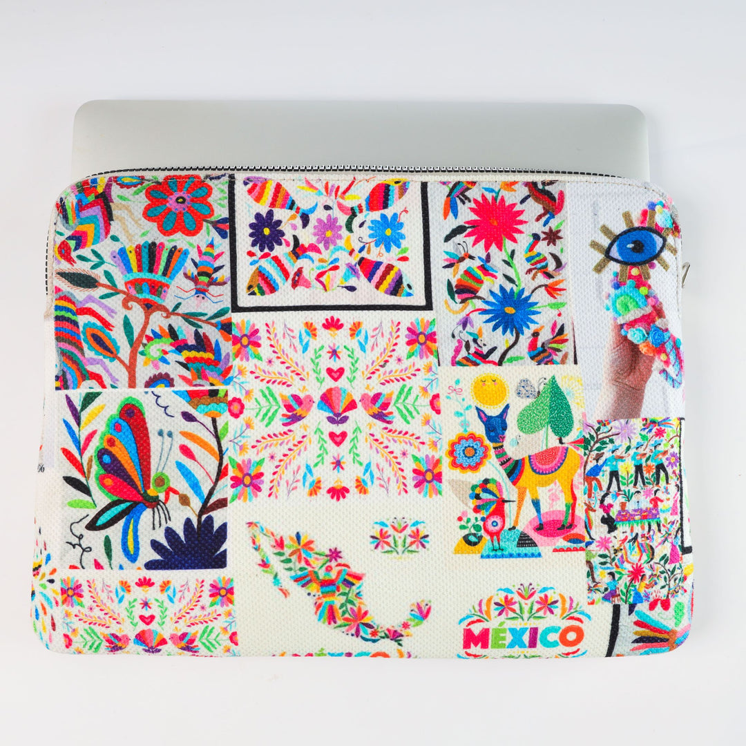 Abstract Printed Laptop Sleeve