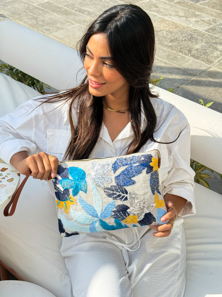Tropical Mirage Clutch