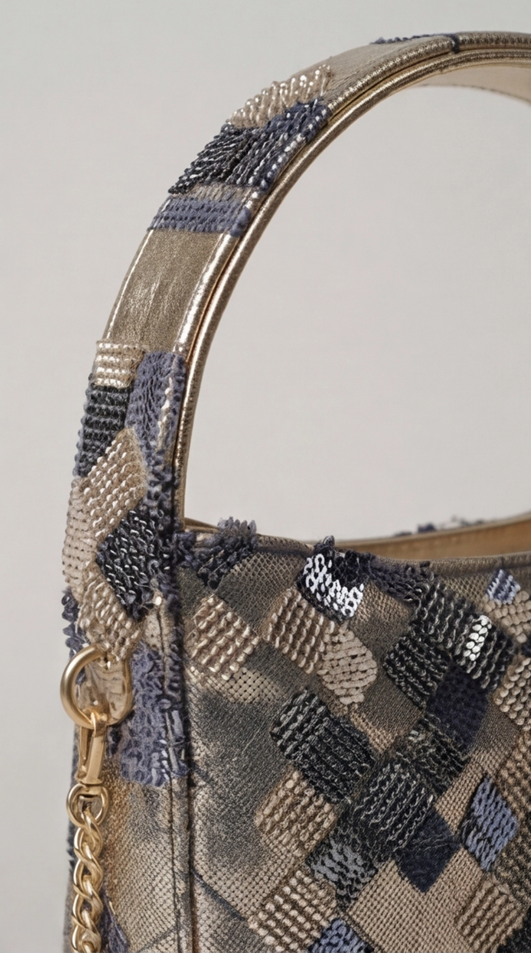Lumière Woven Sequin Mini Bag – Spring Collection