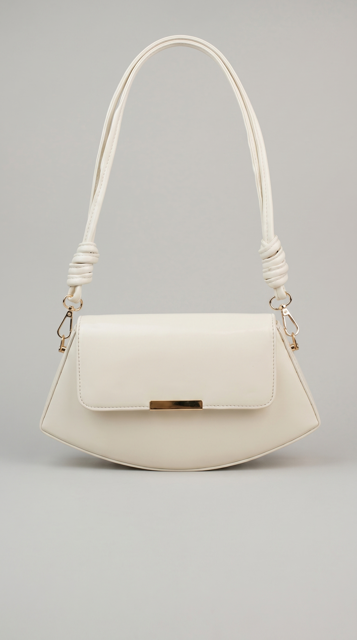 The Crescent Knot Bag - Creamy