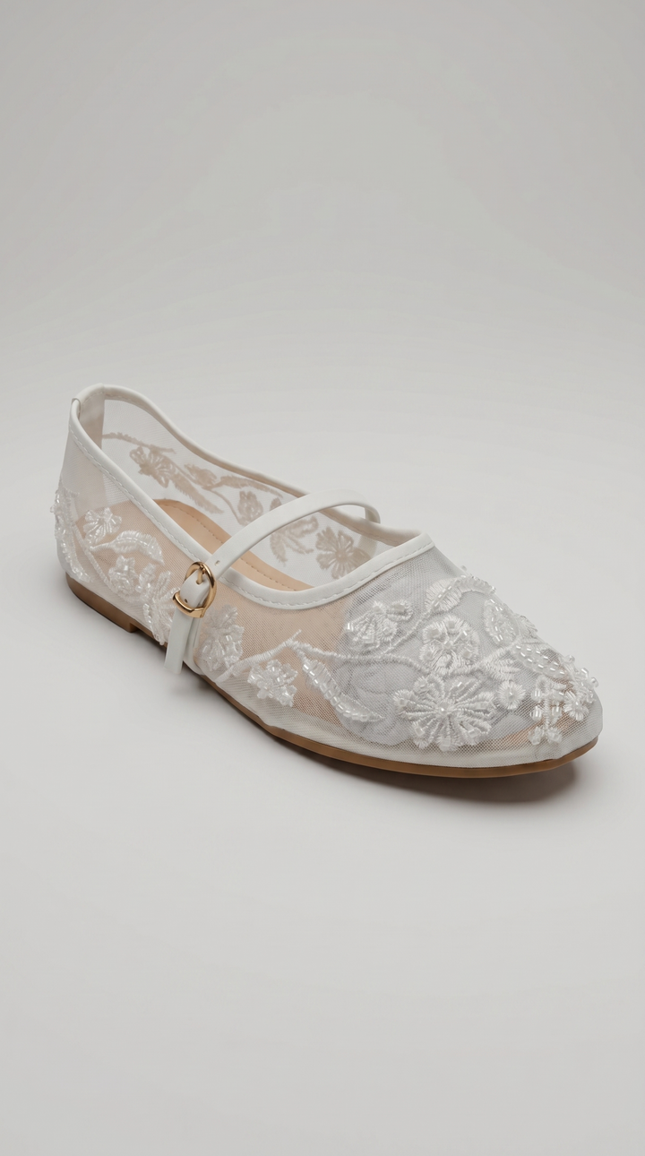 The Seraphina Mary Jane - White