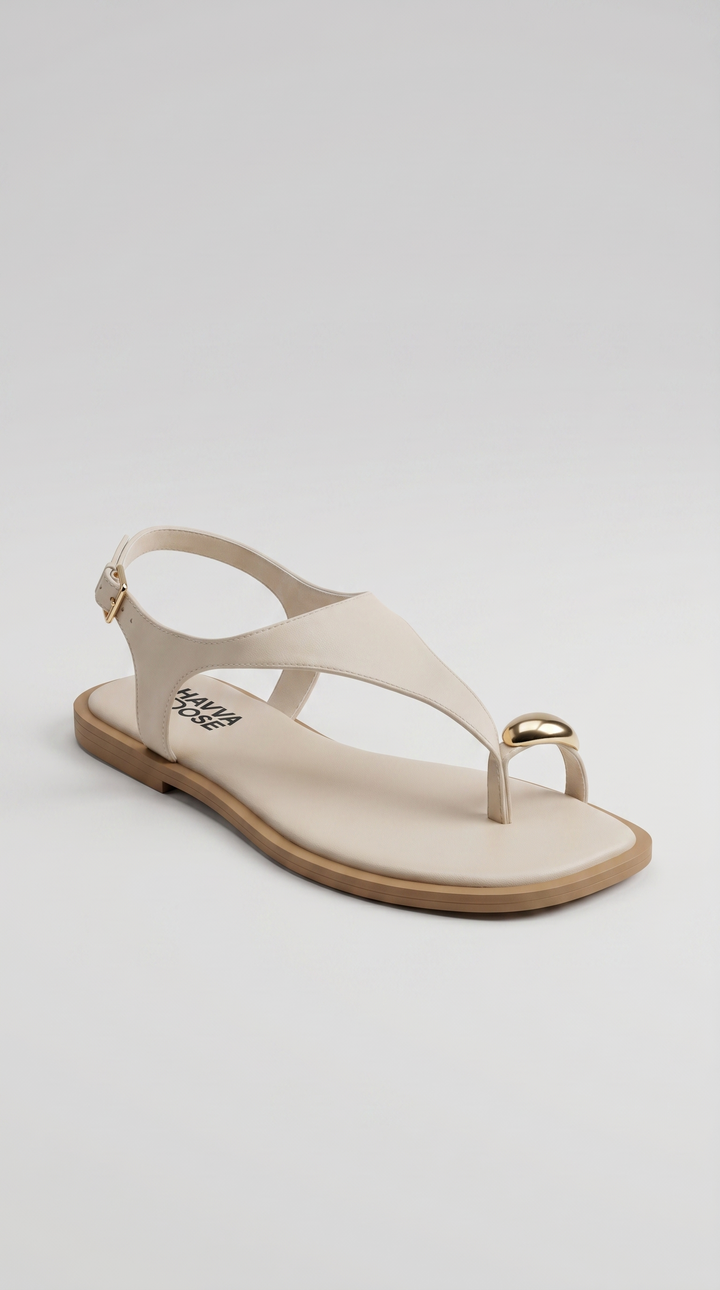 The Aura Slingback - Beige
