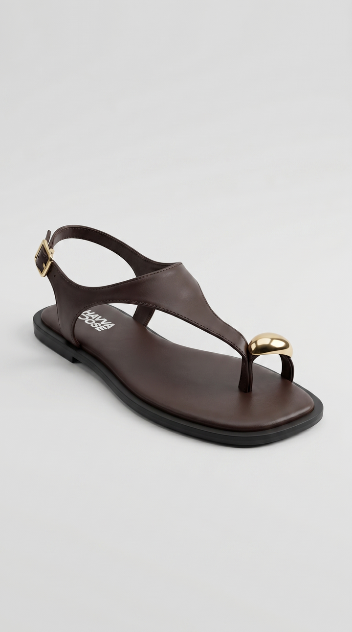 The Aura Slingback - Brown