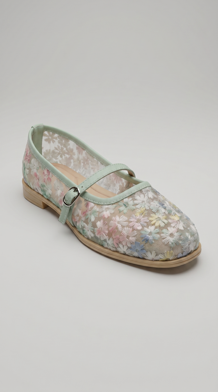 The Ethereal Meadow Flat - Mint