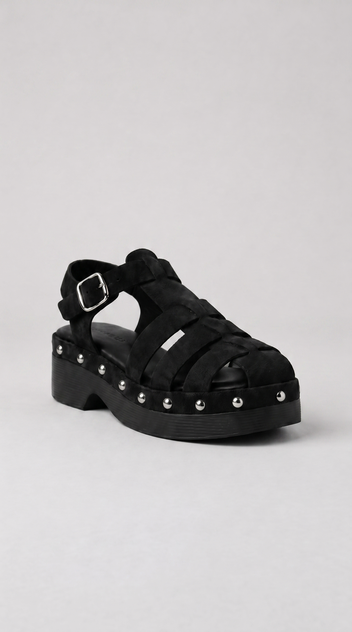 The Heritage Clog Sandal - Black