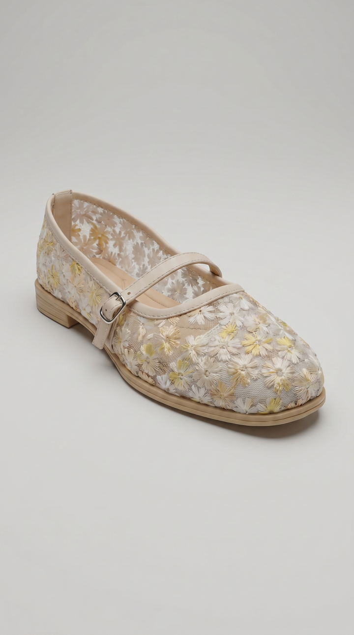 The Ethereal Meadow Flat - Beige